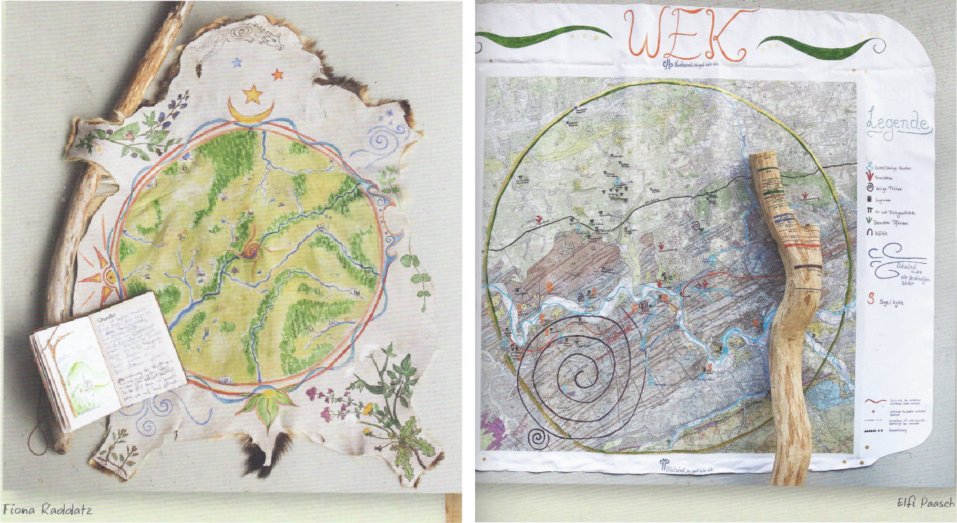 Aus der Galerie - Karten der Verbundenheit aus dem Buch “Das Geheimnis deines Ortes”
