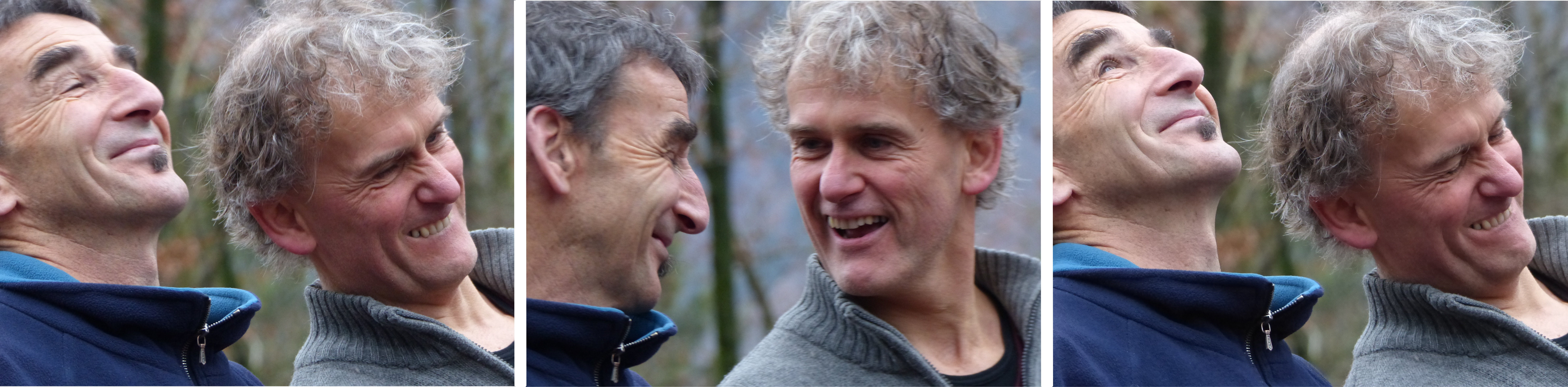 Didier Moser und Christoph Lang, die Mitgründer der Genossenschaft Feuervogel für Naturpädagogik